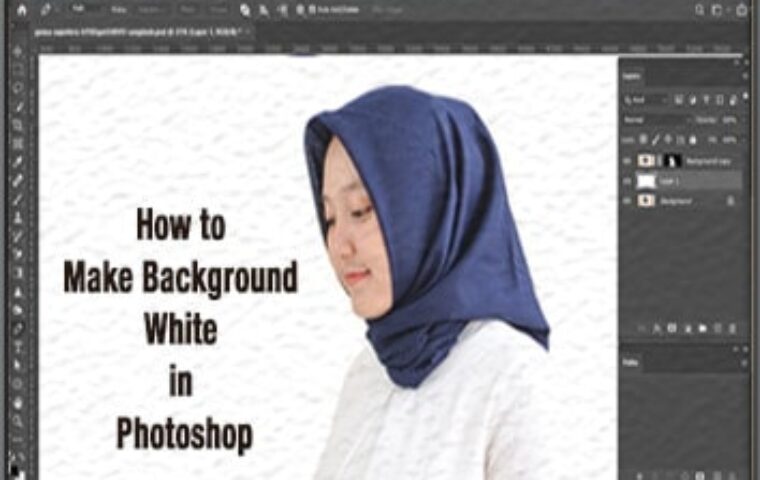How to Make Background White In Photoshop